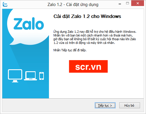 Chọn tiếp tục