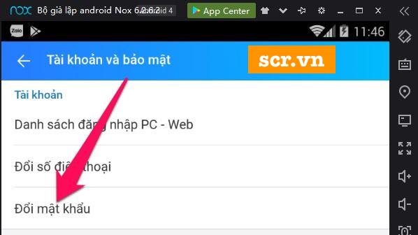 Đổi mật khẩu