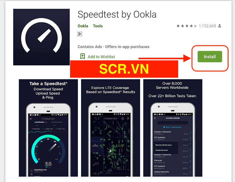 CÁCH CÀI ĐẶT SPEED TEST
