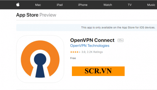 Cài OpenVPN Connect