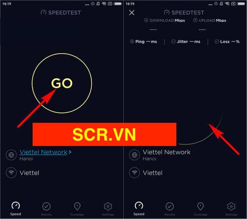 NHẤN VÀO GO ĐỂ TEST