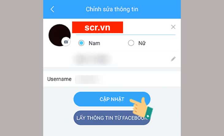 Sau đó Cập nhật