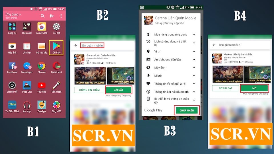 Cách Tải Liên Quân Mobile và Cài Đặt trên Android