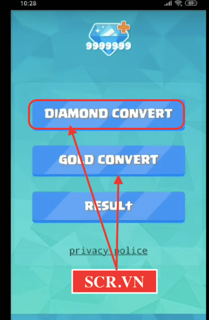 Chọn Diamond Converter