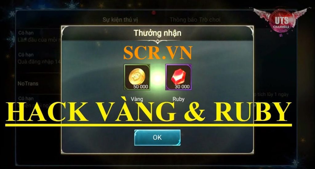 HACK VÀNG LIÊN QUÂN