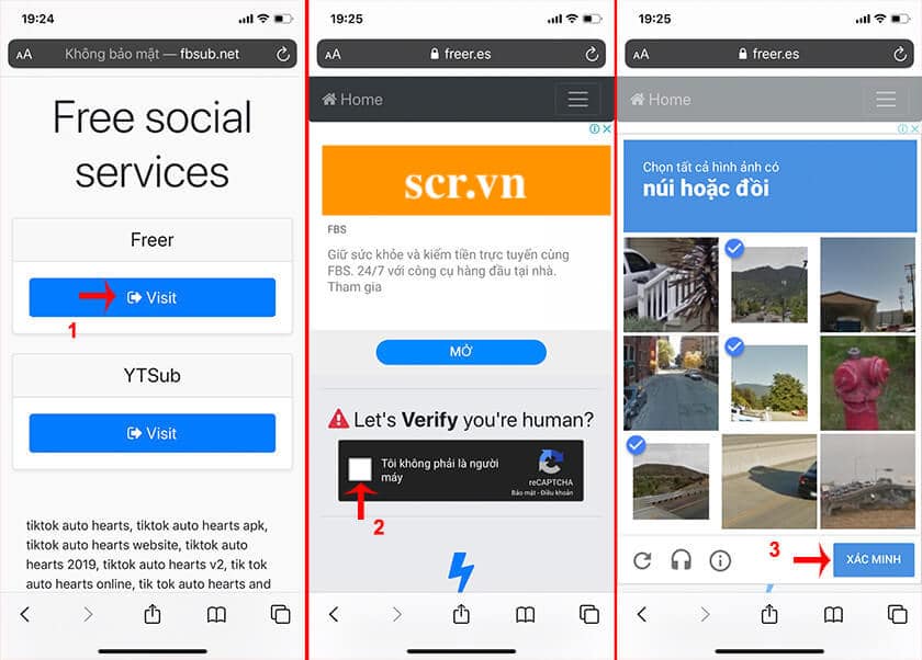 Nhấp Visit Freer