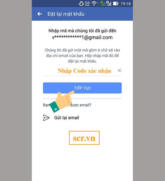 Nhập mã code