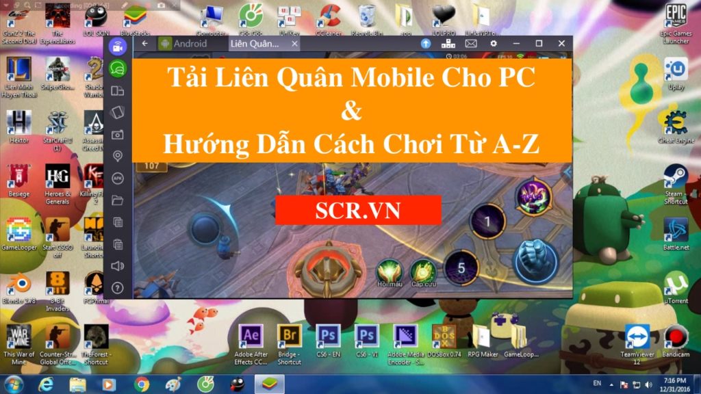 Tải Liên Quân Mobile Cho PC