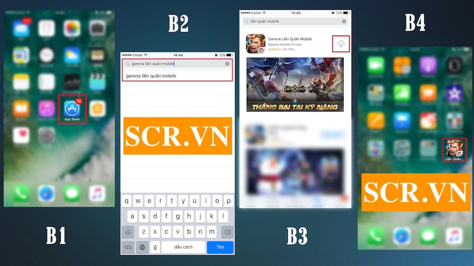 Tải Liên Quân Mobile Trên ios & cài đặt