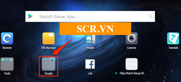 Vào Play Store