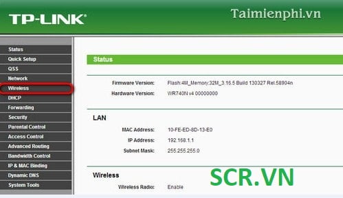 đổi tên modem TP-Link