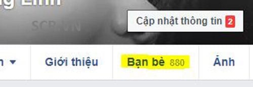Ẩn Danh Sách Bạn Bè FB Trên Máy Tính