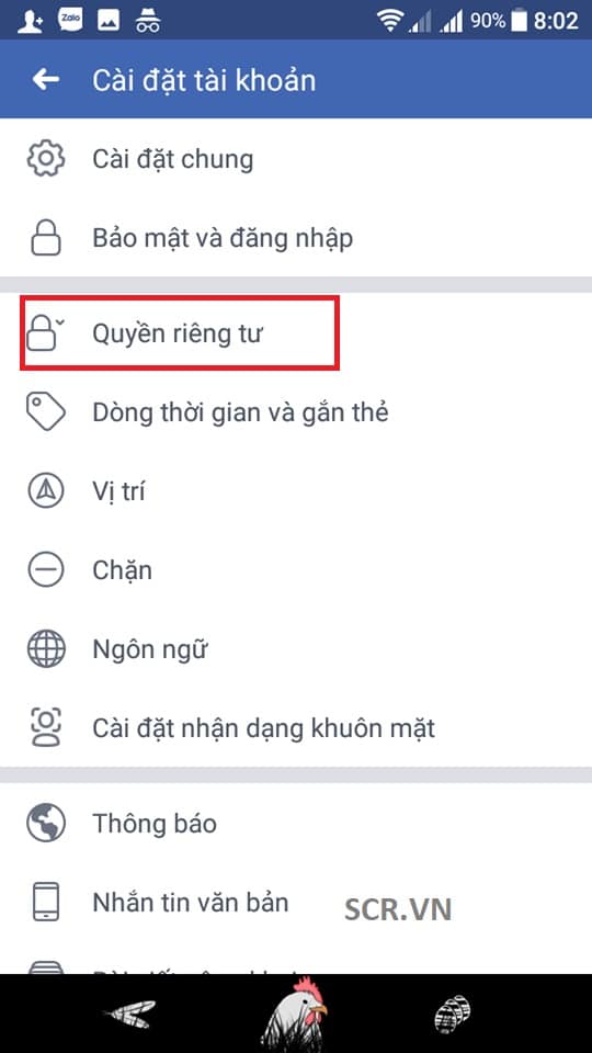 Ẩn List Friend Trên Điện Thoại