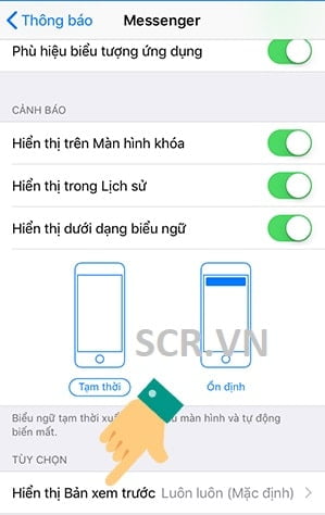 Cách Ẩn Tin Nhắn Trên Màn Hình Khóa iPhone