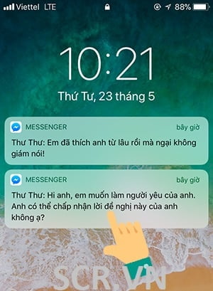 Cách Ẩn Messenger Trên Màn Hình Khóa iPhone