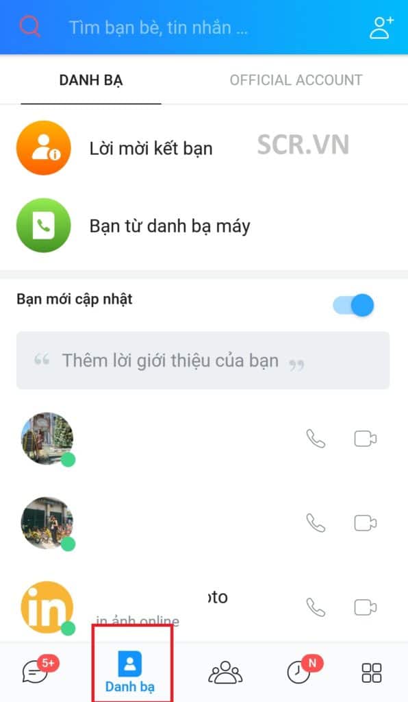 Hiển Thị Số Điện Thoại Zalo