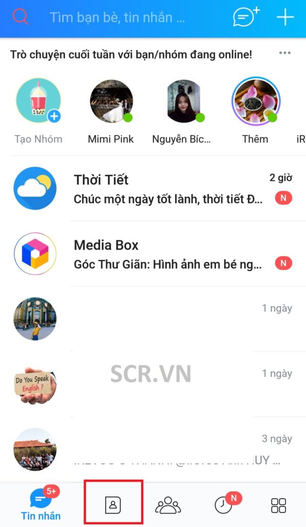 block Bạn Bè Nhắn Tin