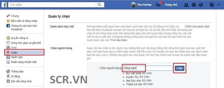 Block Tài Khoản Face Bằng Máy Tính