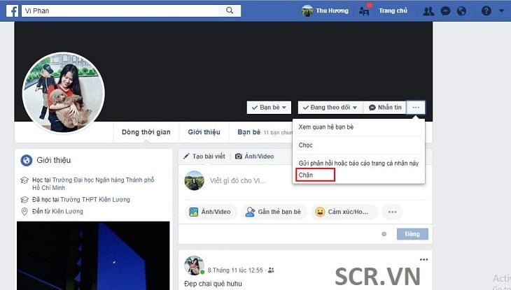 Block Tài Khoản FB Bằng Máy Tính