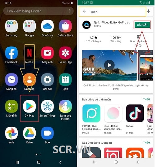 Cách tạo Video Ảnh Chuyên Nghiệp Với Ứng Dụng Quik