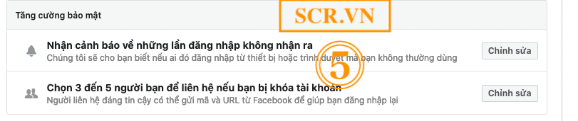 Tăng cường bảo mật