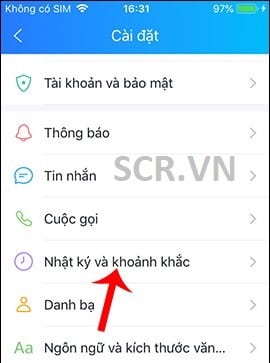 Chặn Bạn Bè Xem Nhật Ký