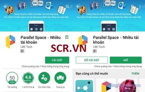 cài 2 zalo trên 1 thiết bị