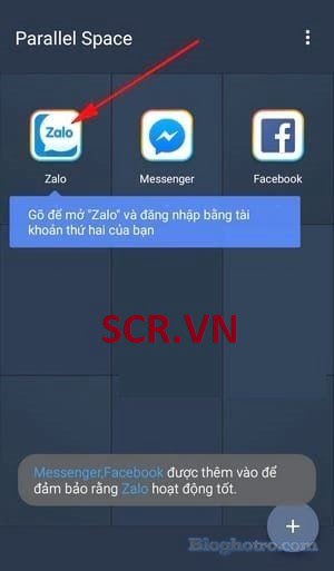 vào 2 zalo trên 1 điện thoại