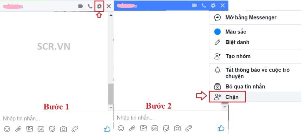 Chặn Và Bỏ Chặn Tin Nhắn FB
