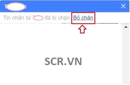 Chặn Và Bỏ Chặn Tin Nhắn