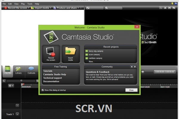 Cách Tạo Video Từ Ảnh Bằng Phần Mềm Camtasia Studio 