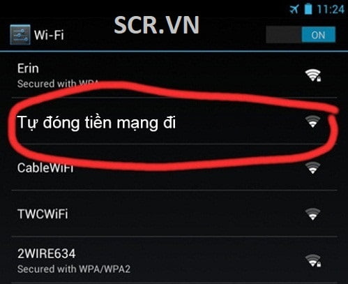 Tên Wifi Độc