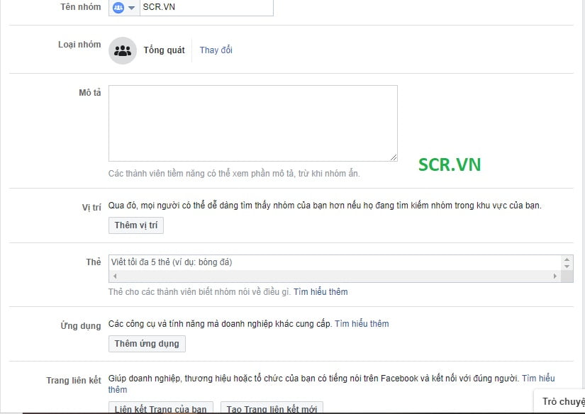 Cách tạo nhóm Facebook trên destop 8