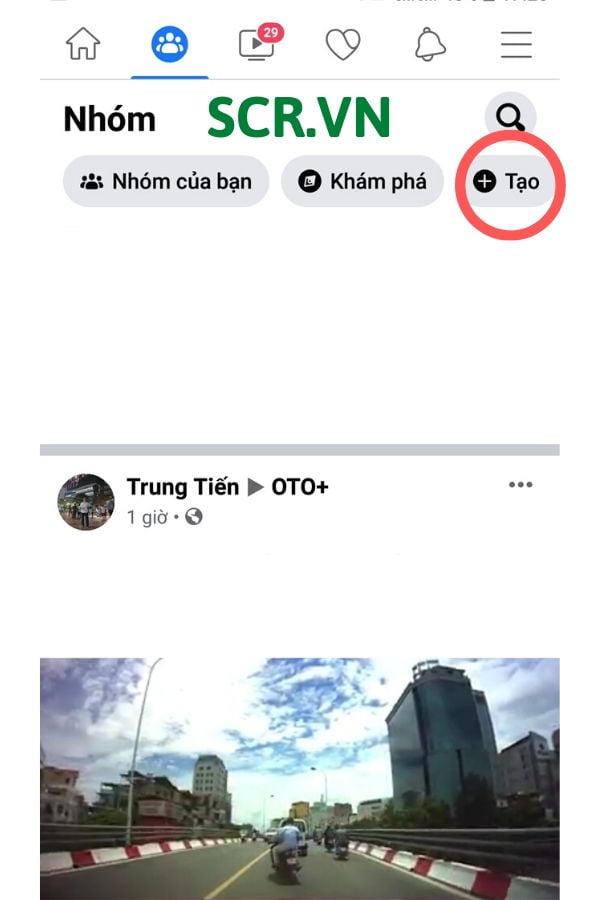 Cách lập nhóm Facebook trên điện thoại 2