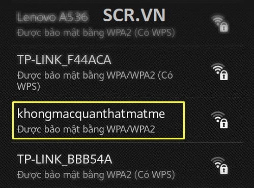Tên Wifi Hài Hước 1