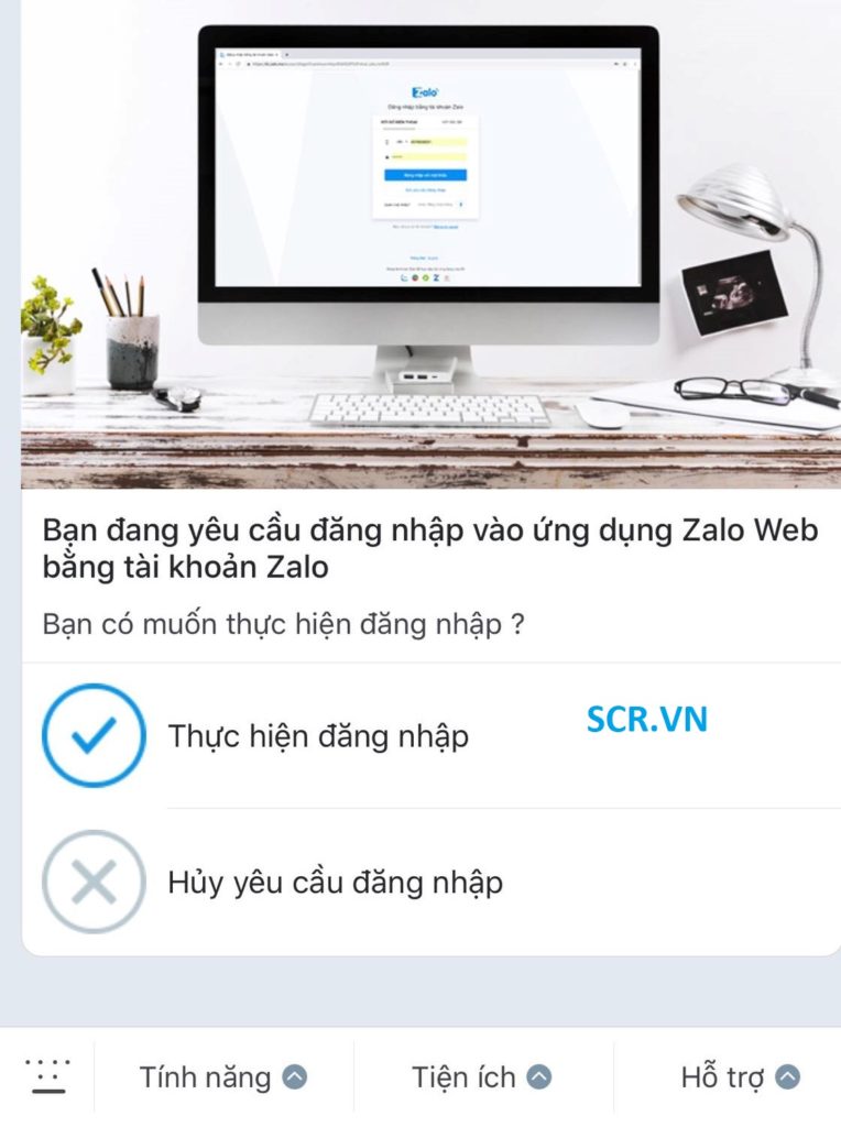 đăng nhập zalo bằng ứng dụng trên máy tính 12