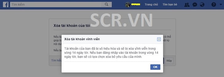 Xóa Facebook Vĩnh Viễn Trên Máy Tính