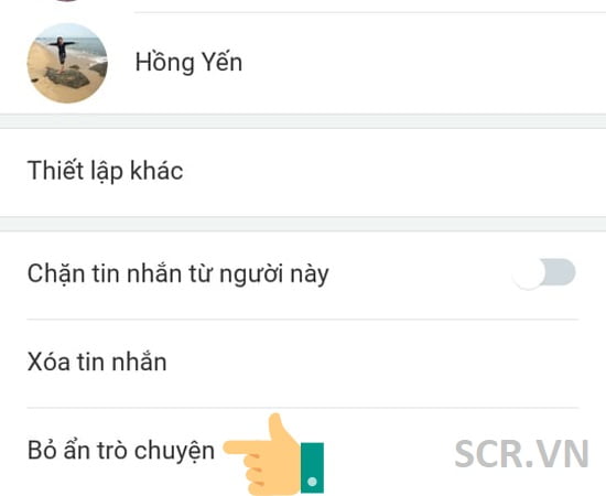 Tìm Tin Nhắn Ẩn Zalo Trên Android