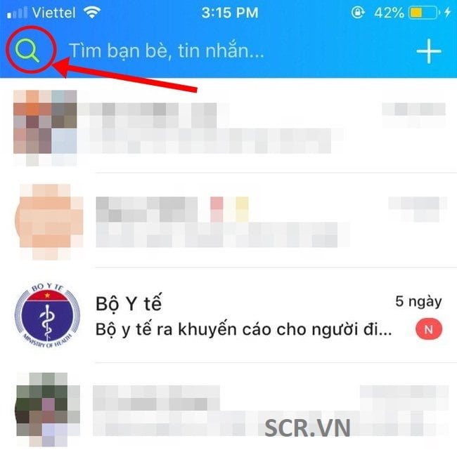 Tìm Tin Nhắn Ẩn Zalo Trên Android