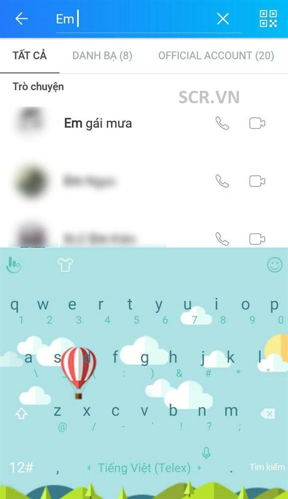 Tìm Tin Nhắn Ẩn Zalo Trên Android