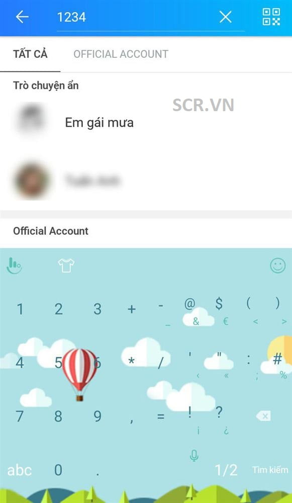 Tìm Tin Nhắn Ẩn Zalo Trên Android