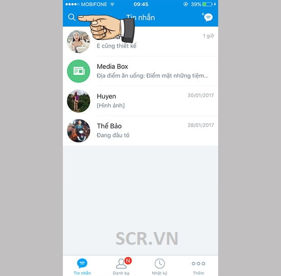 Cách Tìm Lại Tin Nhắn Ẩn Zalo Trên iPhone