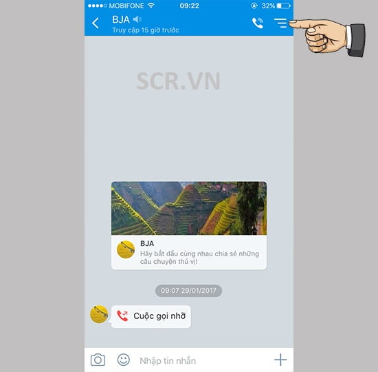 Cách Tìm Lại Tin Nhắn Ẩn Zalo Trên iPhone