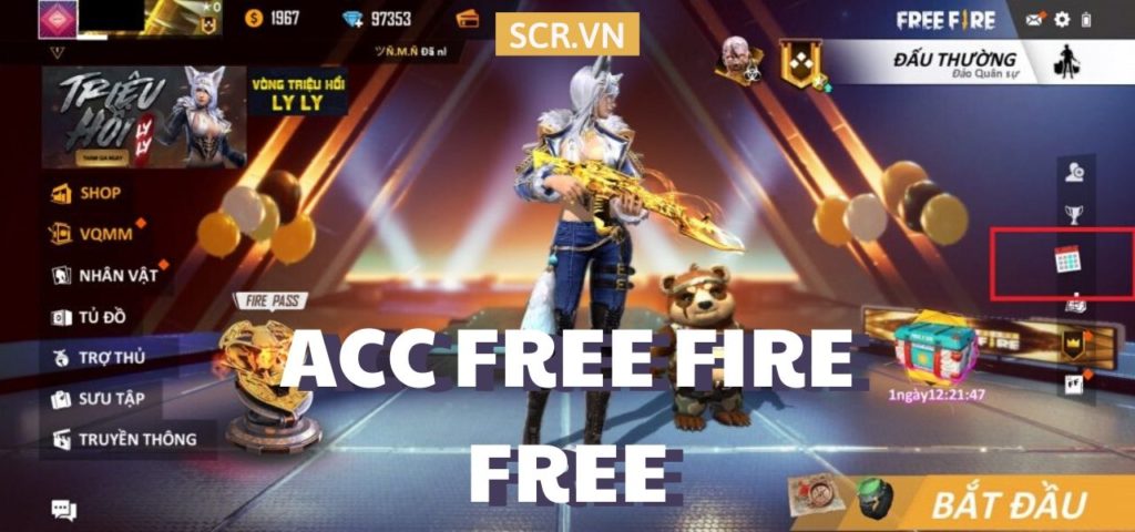 Nhận Acc Free Fire Miễn Phí 