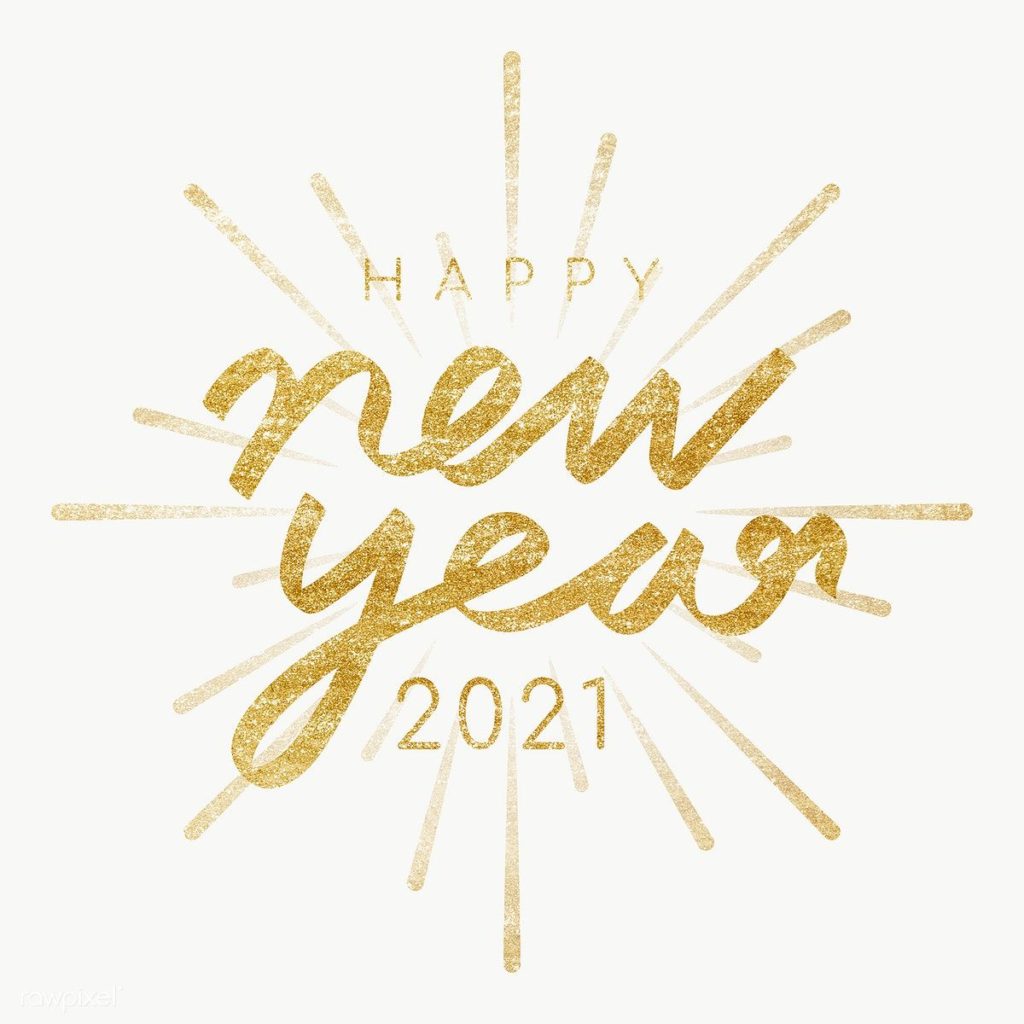 Background chúc mừng 2021