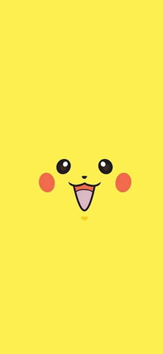 Background pikachu vàng cute