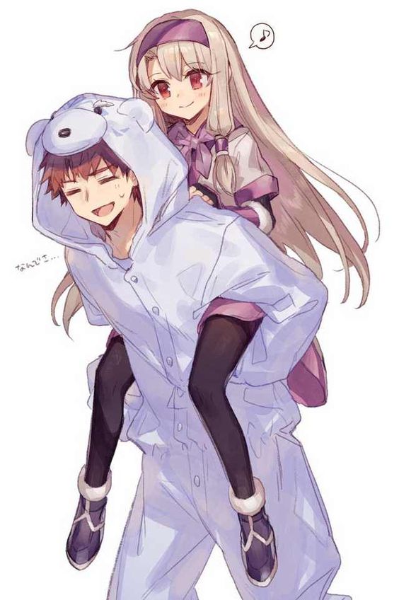 Hình Anime cặp đôi cute đáng yêu