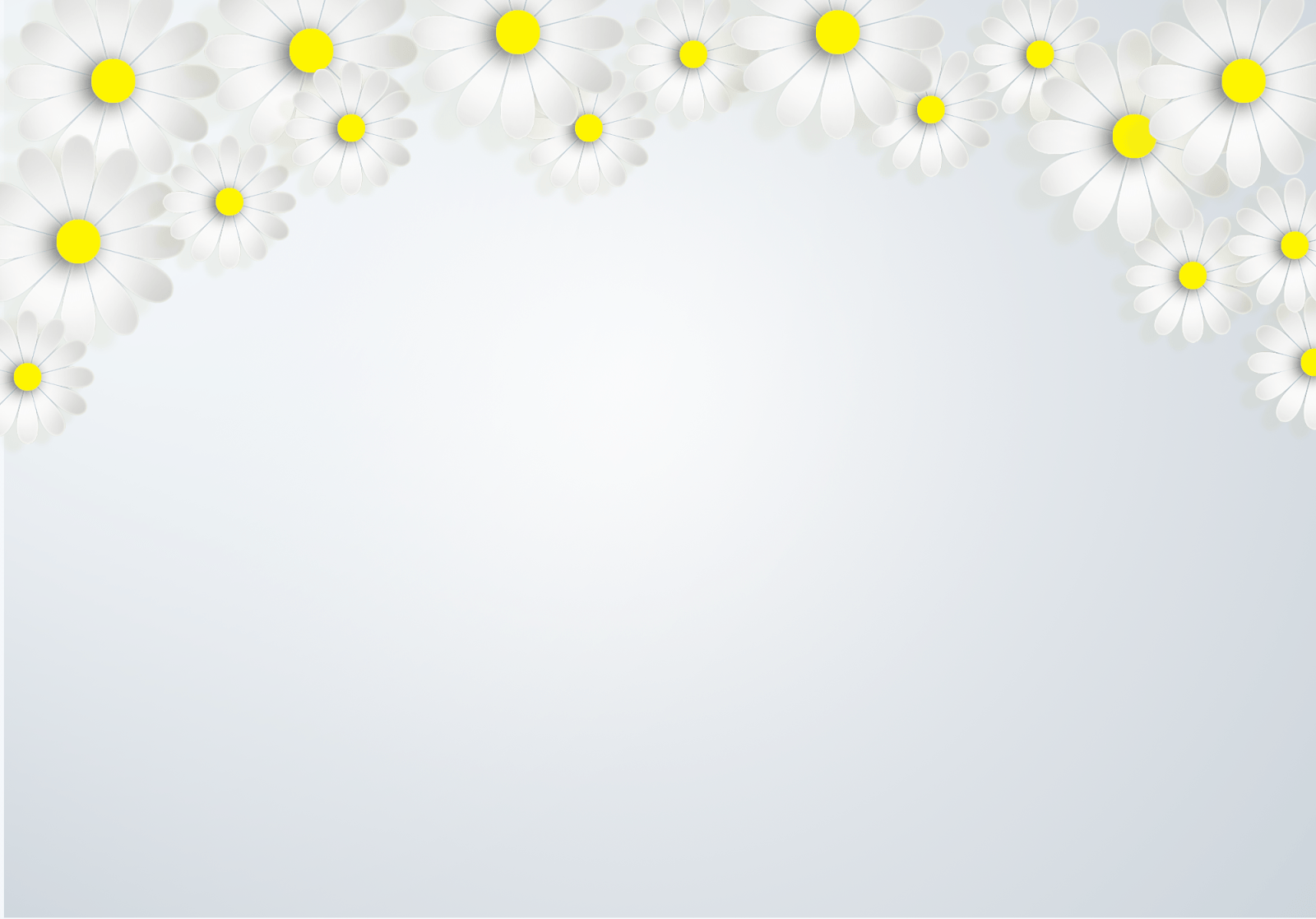 Hình nền PP đơn giản về hoa