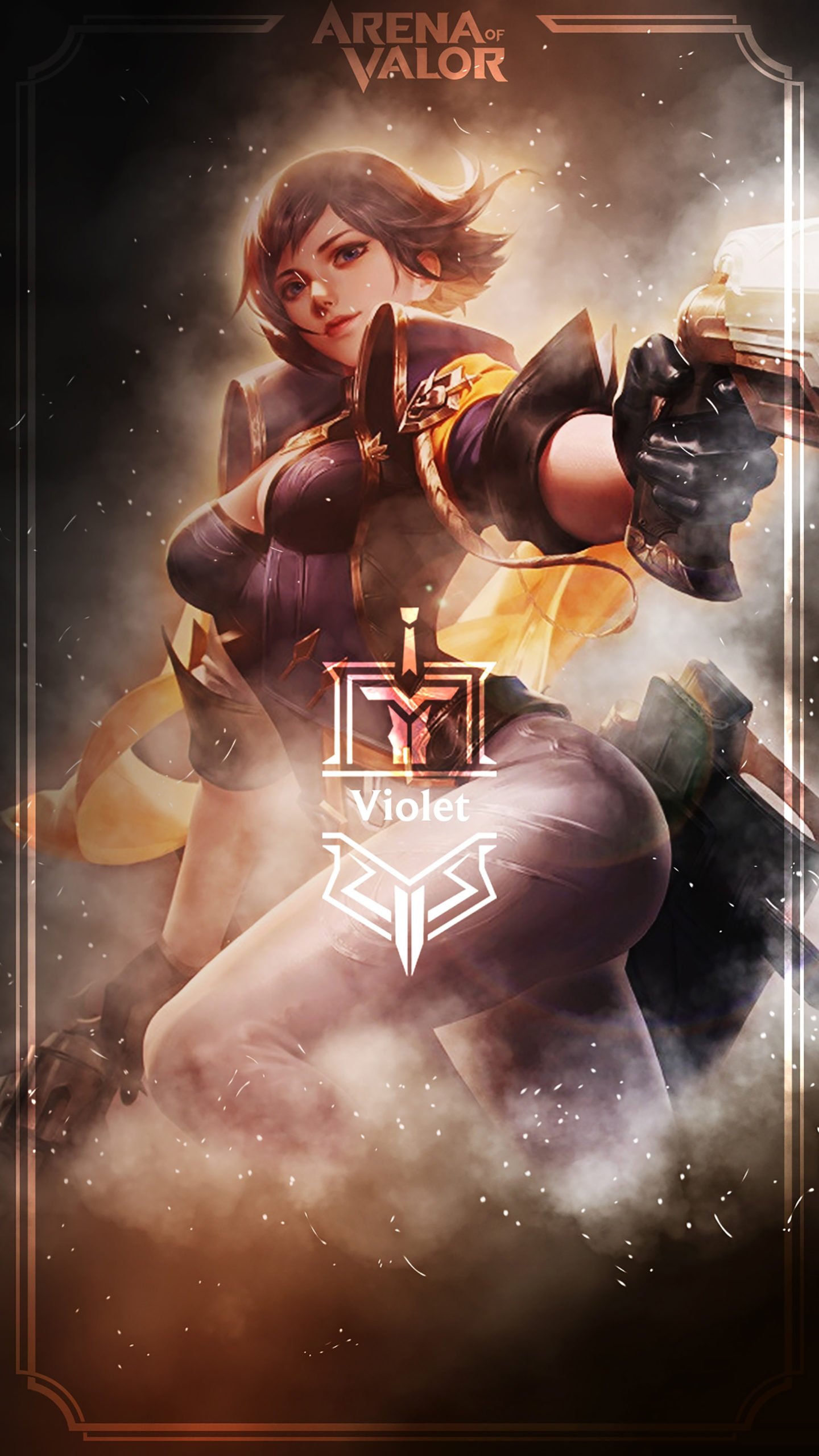 Hình nền Violet 4K