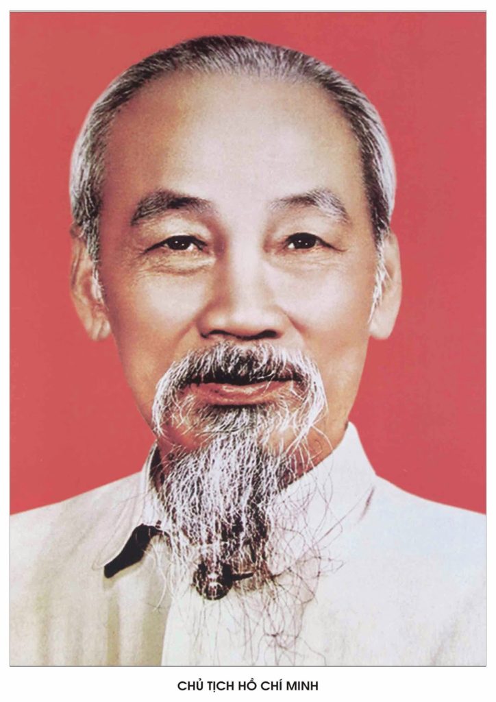 ảnh chân dung chủ tịch Hồ Chí Minh